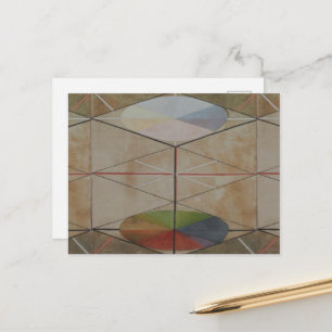 Carte Postale Hilma Af Klint, The Swan No.23, Art abstrait
