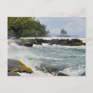 Carte Postale Hilo Waves