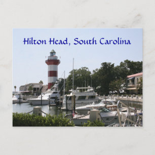 Carte postale Hilton Head, SC Harbour Town Lightho