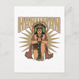 Carte Postale Hindu Hanuman