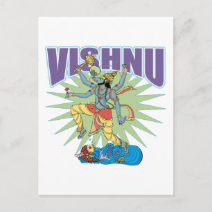 Carte Postale Hindu Vishnu Boar