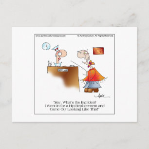 Carte postale HIP REMPLACEMENT par April McCallum