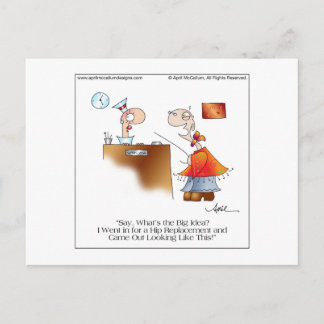 Carte postale HIP REMPLACEMENT par April McCallum