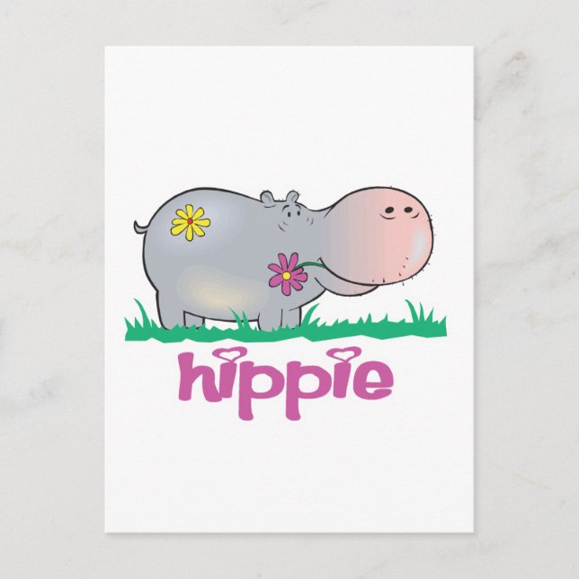 Carte Postale hippie (Devant)