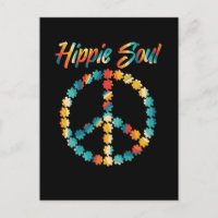 Hippie 60s les années 70 Fleurs des signes de paix