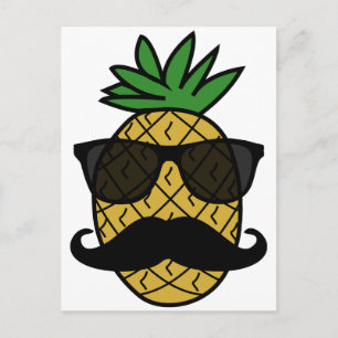Carte Postale Hipster Pineapple