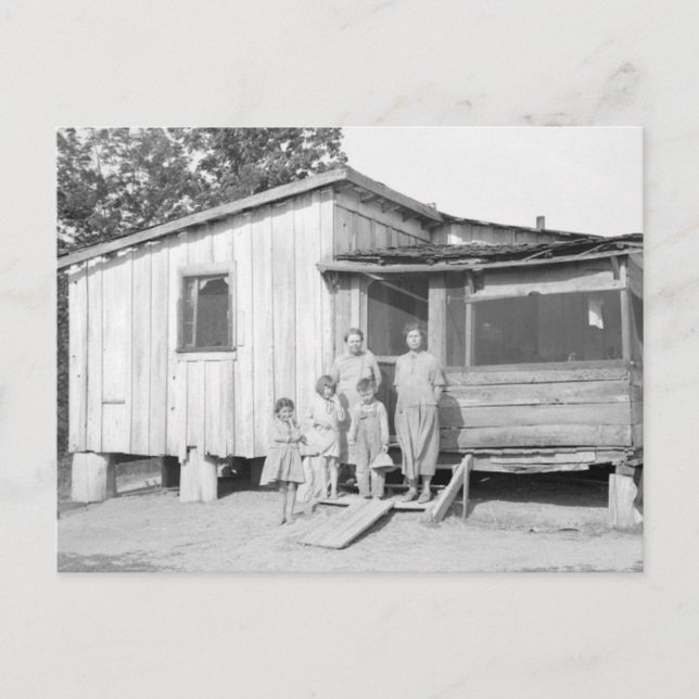 Carte Postale Histoire de la famille 1928 (Devant)