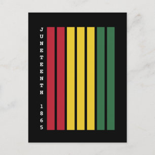 Carte Postale Histoire noire afro-américaine 1865