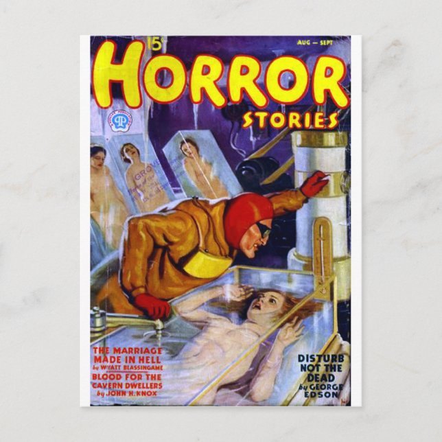 Carte Postale Histoires d'horreur (Devant)