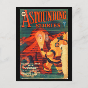 Carte Postale Histoires étonnantes - Fév 1931a_Art de Pulp