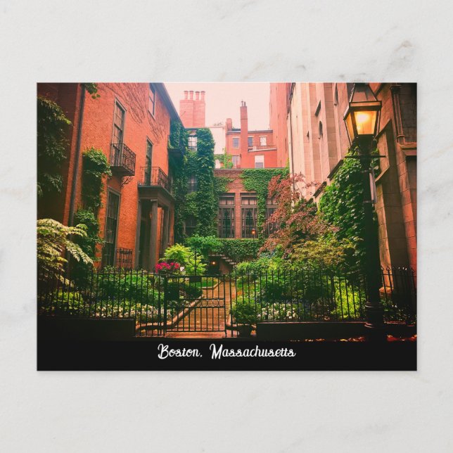 Carte Postale Historic Beacon Hill, Boston, Massachusetts (Devant)