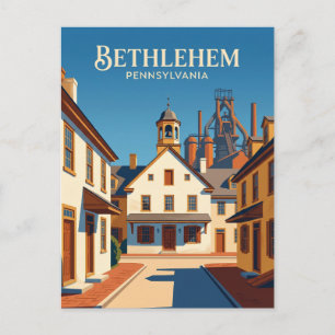 Carte Postale Historic Bethlehem USA