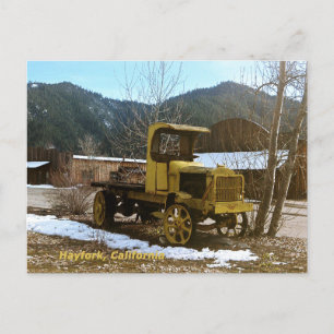 Carte Postale Historique 1912 Camion.....