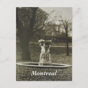 Carte postale historique de Montréal
