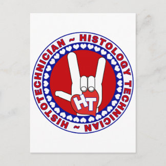 CARTE POSTALE HISTOTECHNICIEN HISTOLOGIE HISTOLOGIQUE HISTOLOGIE