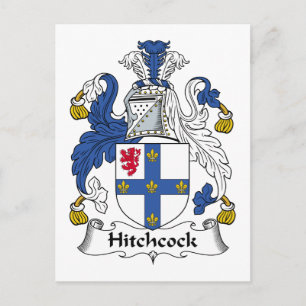 Carte Postale Hitchcock Family Crest