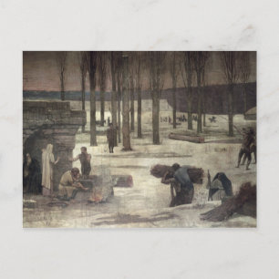 Carte Postale Hiver 1889-1893