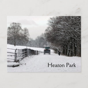 Carte postale Hiver à Heaton Park