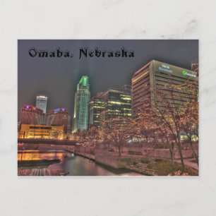 Carte Postale Hiver à Omaha Nebraska