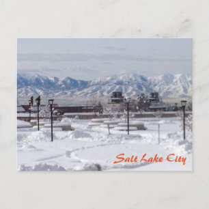Carte Postale Hiver à Salt Lake City
