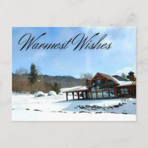 Carte postale hiver des plus chaudes