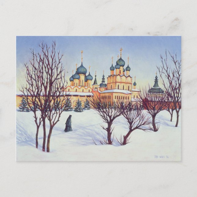 Carte Postale hiver russe 2004 (Devant)