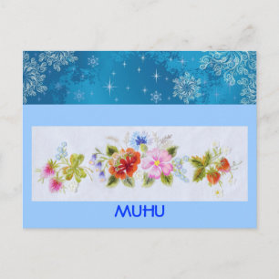 Carte postale hivernale Muhu