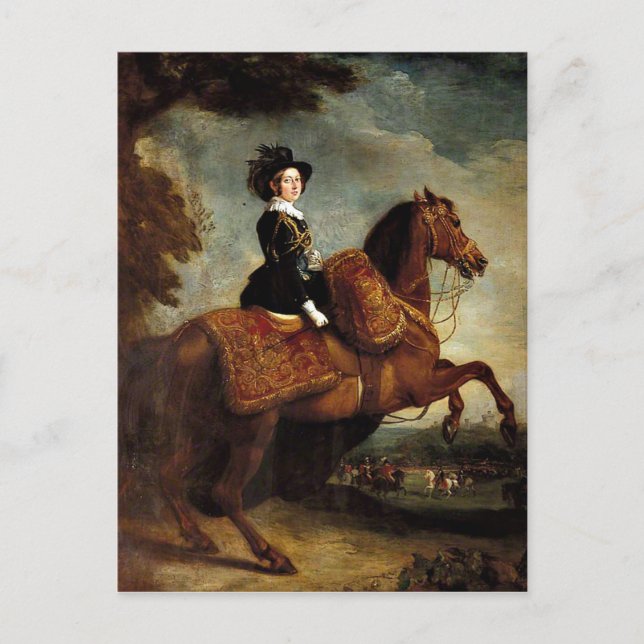 Carte Postale HM Queen Victoria (Devant)