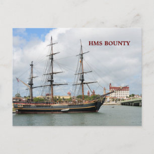 CARTE POSTALE HMS BOUNTY