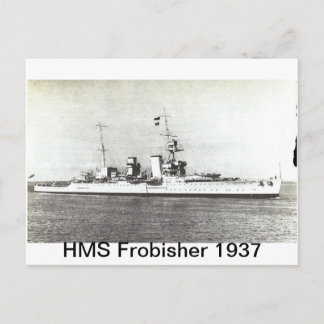 Carte Postale HMS Frobisher
