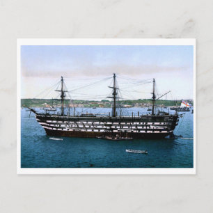 Carte Postale HMS vintage Imprenable