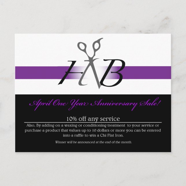Carte postale HNB Heather Bartell Salon (Devant)
