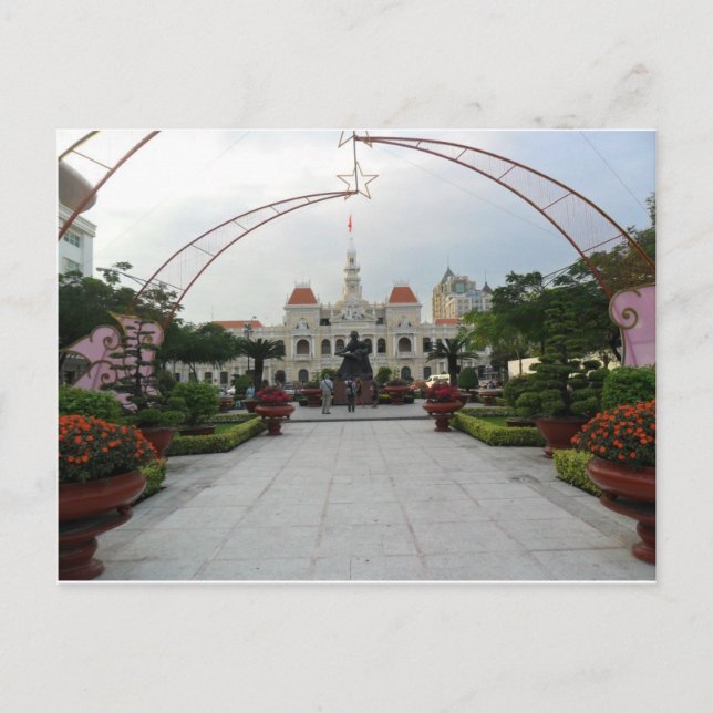Carte Postale Ho Chi Minh City Hall, Vietnam (Devant)