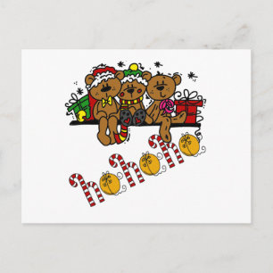 Carte Postale Ho Ho Ho Nounours