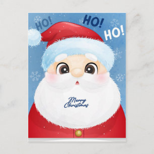 Carte Postale Ho Ho Ho Père Noël