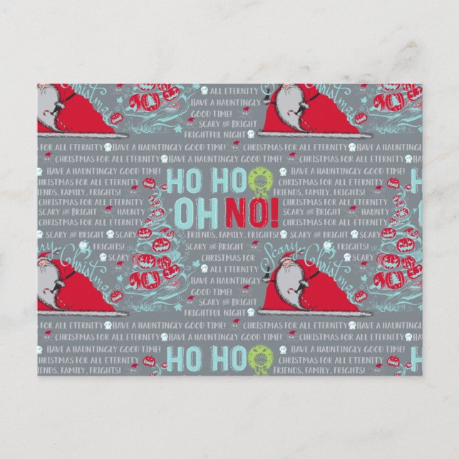 Carte Postale Ho Ho Oh Non | Père Noël (Devant)