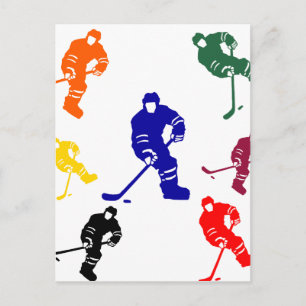 CARTE POSTALE HOCKEY
