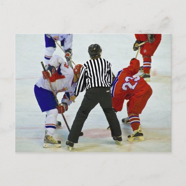 Carte Postale hockey (Devant)