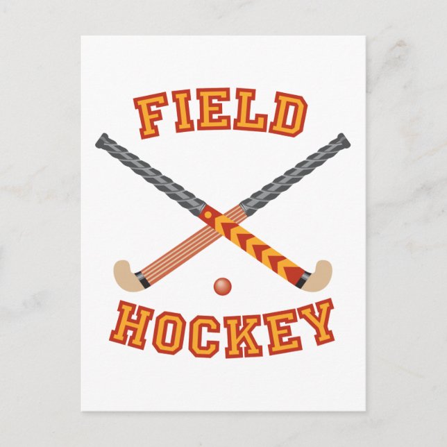 Carte Postale Hockey sur gazon (Devant)