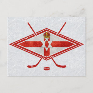 Carte Postale Hockey sur glace en Irlande du Nord