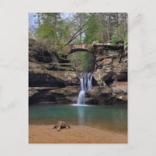 Carte Postale Hocking Hills Ohio Cascade Iconique