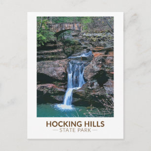 Carte Postale Hocking Hills State Park Ohio Art