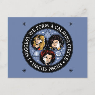 Carte Postale Hocus Pocus Calme Cercle Spellbound Fun