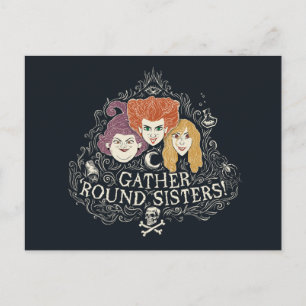 Carte Postale Hocus Pocus Rassemblez-vous Sœurs