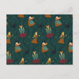 Carte Postale Hocus Pocus Sanderson Motif forestier