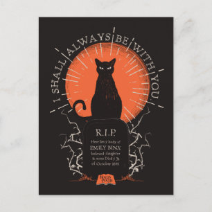 Carte Postale Hocus Pocus Thackery Binx Toujours Avec Vous