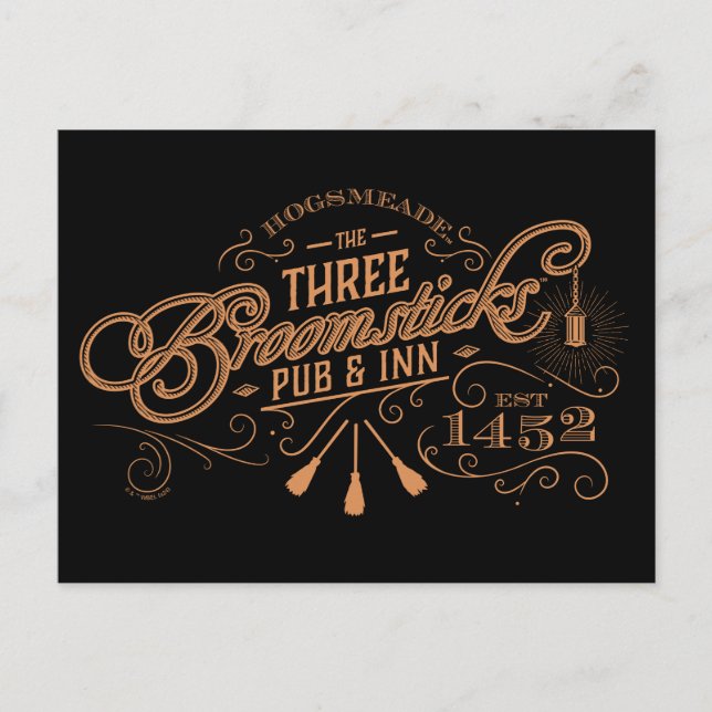 Carte Postale HOGSMEADE™ THE TROIS BROOMSTICKS™ Pub & Inn (Devant)