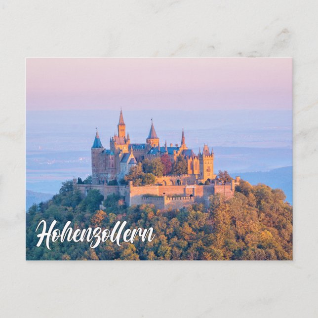 Carte Postale Hohenzollern Castle, Germany (Devant)