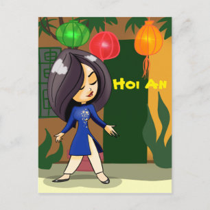 Carte Postale Hoi An, Vietnam