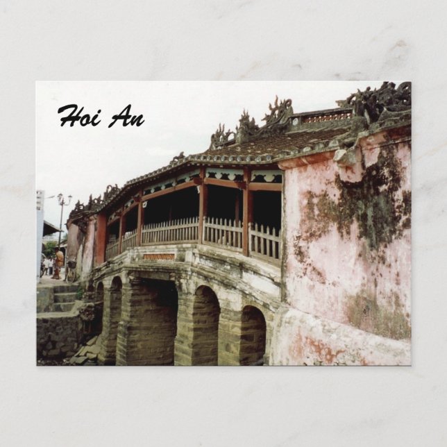 Carte Postale hoi un pont (Devant)